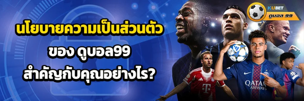 นโยบายความเป็นส่วนตัว ดูบอล99